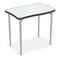 Mooreco Porcelain Desktop, Creator Desk 32x21 with Platinum Direct Mount Shapes Leg 70529 - alternate 2